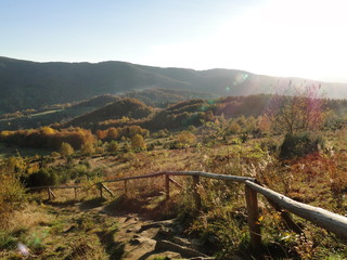 Jesień w Bieszczadach, Polska