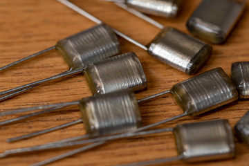 Electronic components, Lots of Polyester film capacitors