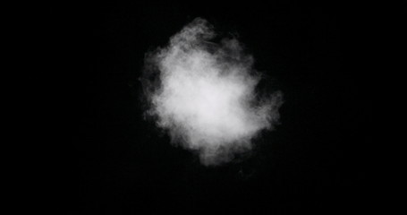 Vapor cloud isolated transparent special effect