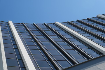 Fototapeta na wymiar building facade elements in Los Angeles