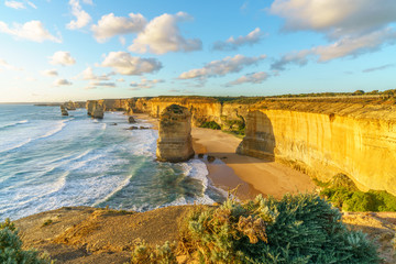 twelve apostles at sunset,great ocean road at port campbell, australia 52