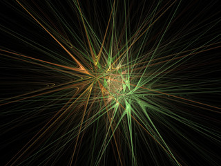 Fototapeta premium surreal futuristic digital 3d design art abstract background fractal illustration for meditation and decoration wallpaper