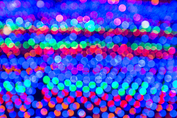 Abstract colorfull lighting bokeh texture
