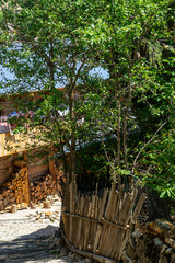 Wooden house in Savsat, Artvin province, Turkey