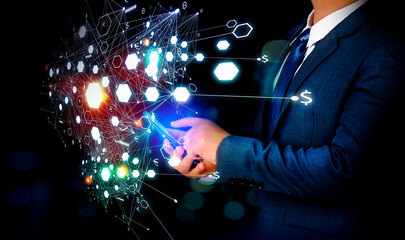 Financial business And the growth of world money.