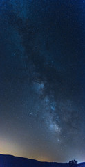 Fototapeta premium Milky Way view