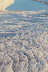 pamukkale glacier in denizli turkey