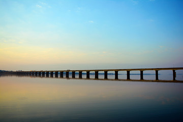 Fototapeta na wymiar ponte rio uruguai Uruguaiana