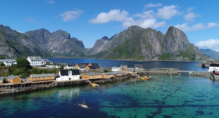 lake in the mountains