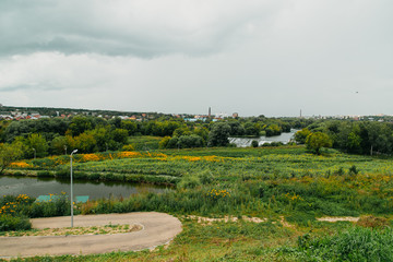 Forest nearby of Moscow, Serpukhov, park