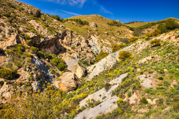 Barranco en La Alpujarra