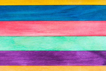 Fototapeta premium Colorful wooden background texture