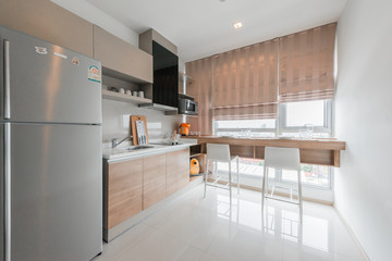 Modern kitchen interior