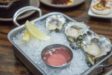 Fresh oyster