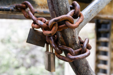 chains and locks locking