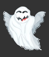 forever happy ghost flies above the earth luck