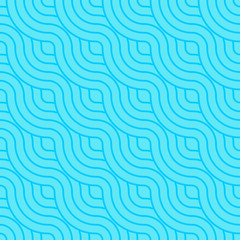 Fototapeta premium Vector Curvy waves 29