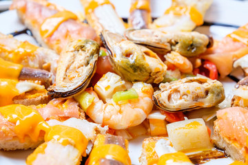 Seafood Tapas Closeup_2