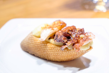 Galician Octopus Tapa_2