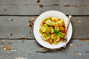 Potato salad with egg