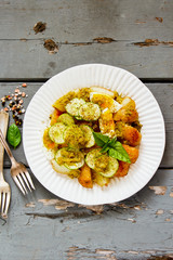 Potato salad with egg