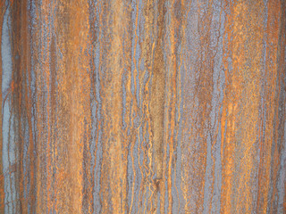 Obraz premium brown rusted steel texture background