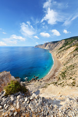 Platia Amos beach, Kefalonia, Greece,