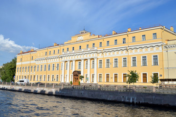 Fototapeta na wymiar Yusupov Palace in St.Petersburg.