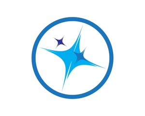 Fototapeta premium Star Logo Template vector icon illustration design