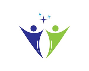 People logo vector template