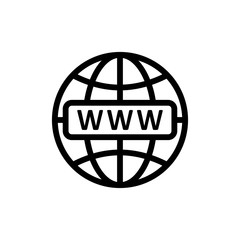 icon, internet, online, web, website, go, url, vector, symbol, sign, world, wide, globe, click, www