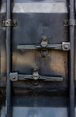 Background of the metal door