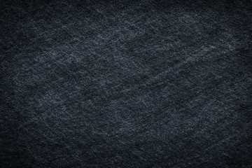 Dark gray black slate stone surface texture background
