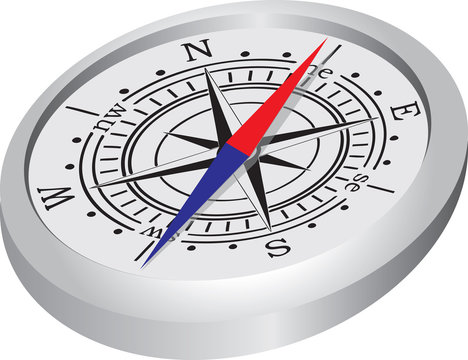 compass needle clipart black