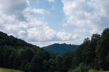 view of mountains