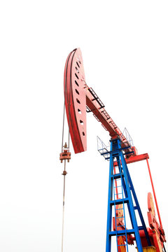 Crank balanced beam pumping unit parts