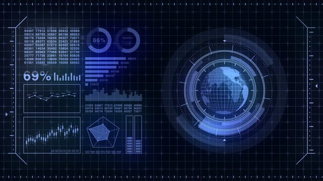 ターゲット 地球 ビジネス ネットワーク テクノロジー ループ 青色