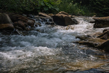 waterfall in the forest