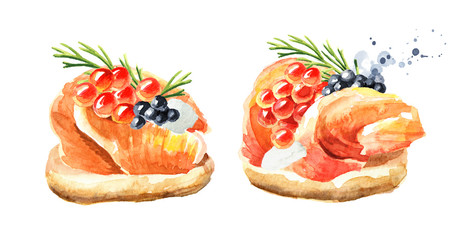 Appetizer for a festive table