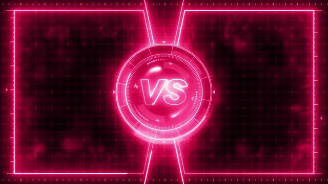 スポーツ VS ゲーム 近未来 光線 比較 戦い ループ 赤色