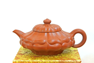 Purple sand teapot crafts