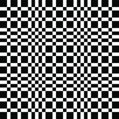 Black and white geometric background.
