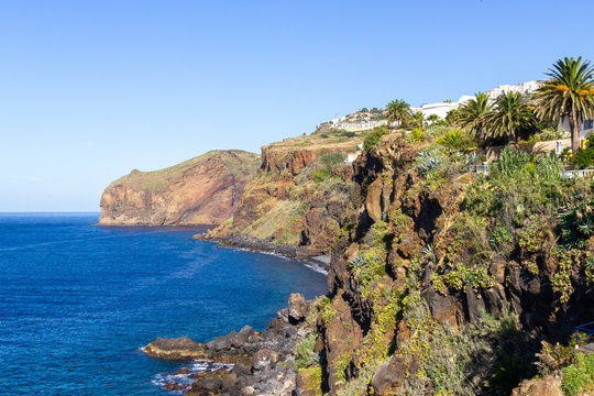 Coastline of Canico de Baixo