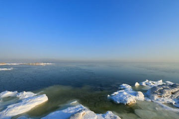 seaside scenery, beidaihe, China