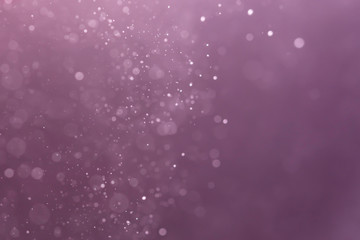 Abstract purple bokeh defocus background.