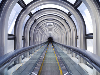 Escalator entrance Umeda Sky Building