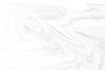 Obraz premium White Acrylic Pour Color Liquid marble abstract surfaces Design.