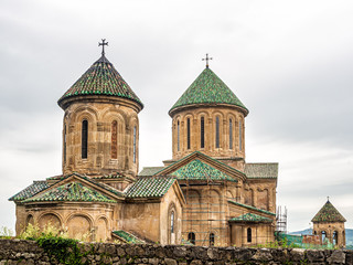 Two churches of Gelati monastery near Kutaisi, Georgia