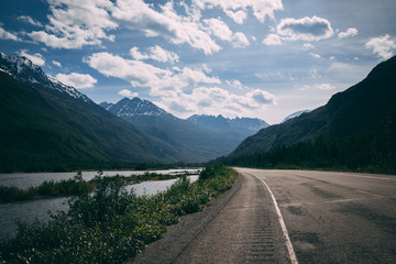 Richardson Highway near Thompson Pass in Valdez, AK
