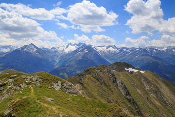 Mountains at Koenigsleiten, Austria, Zillertal